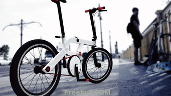 極客折疊自行車(chē) 可一鍵展開(kāi)或折疊 圖